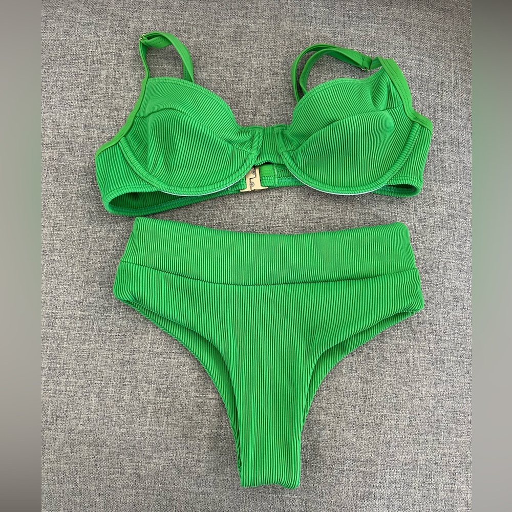 Kulani Kinis Green Bikini Set